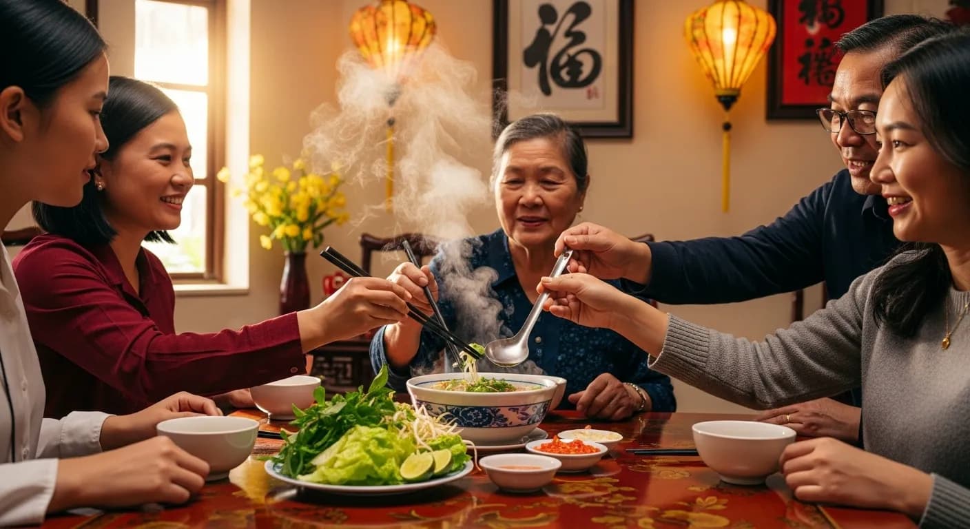 Quán gia đình Việt ở Richmond: bếp nhiều thế hệ trên Victoria Street