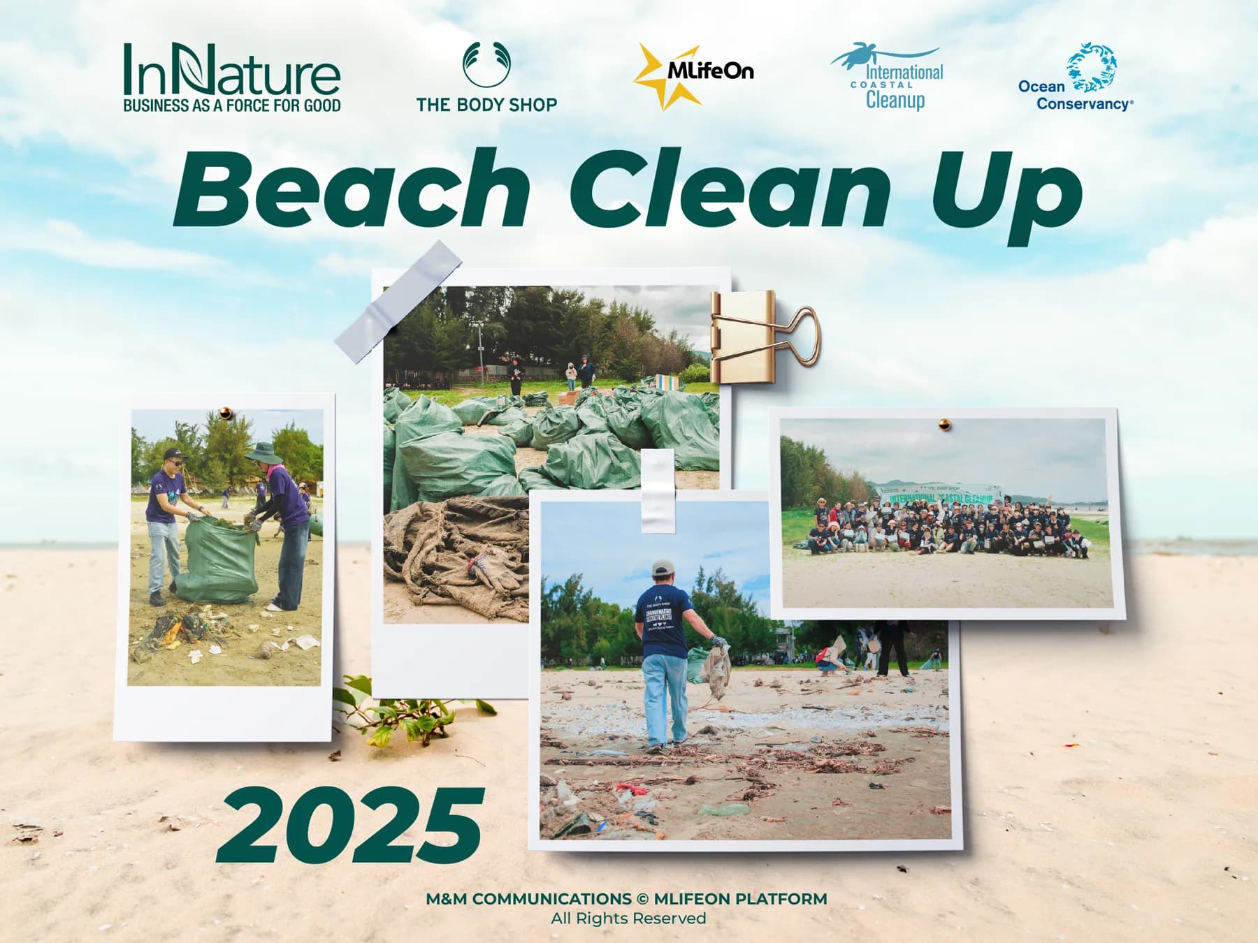 MLIFEON LAN TỎA THÔNG ĐIỆP XANH TRONG HÀNH TRÌNH “BEACH CLEAN UP 2025”