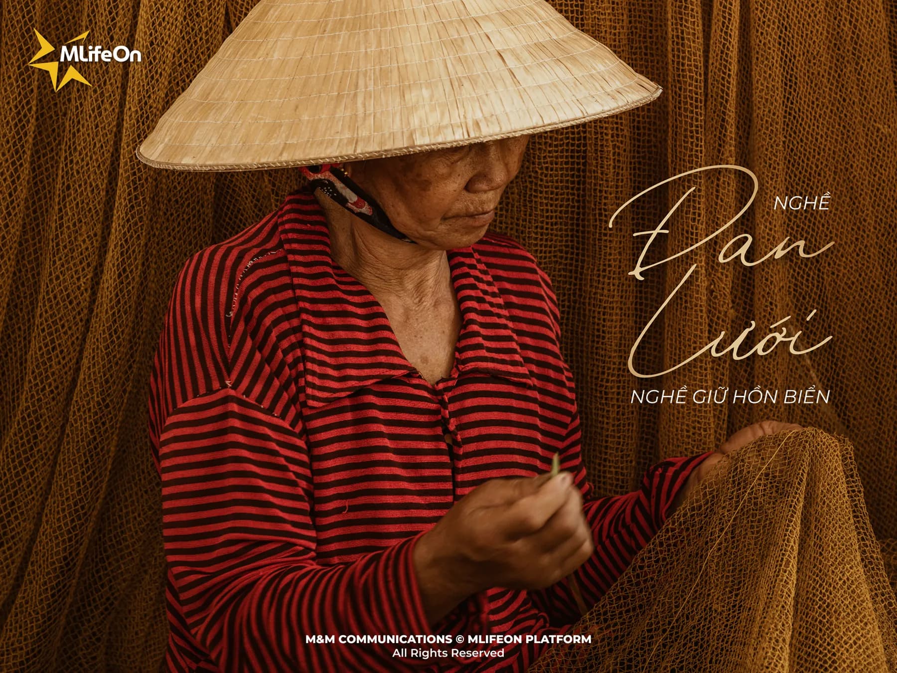 NET WEAVING - KEEPING THE SOUL OF THE SEA THROUGH EACH WEAVING