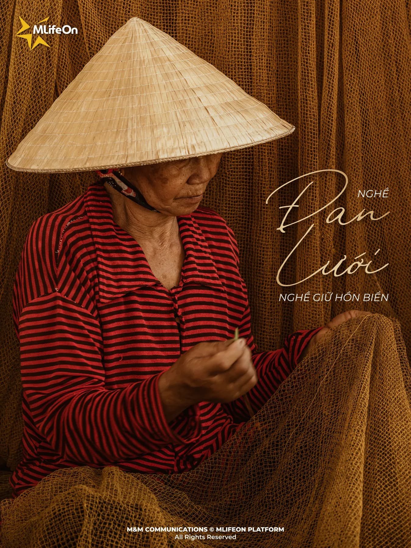 NET WEAVING - KEEPING THE SOUL OF THE SEA THROUGH EACH WEAVING