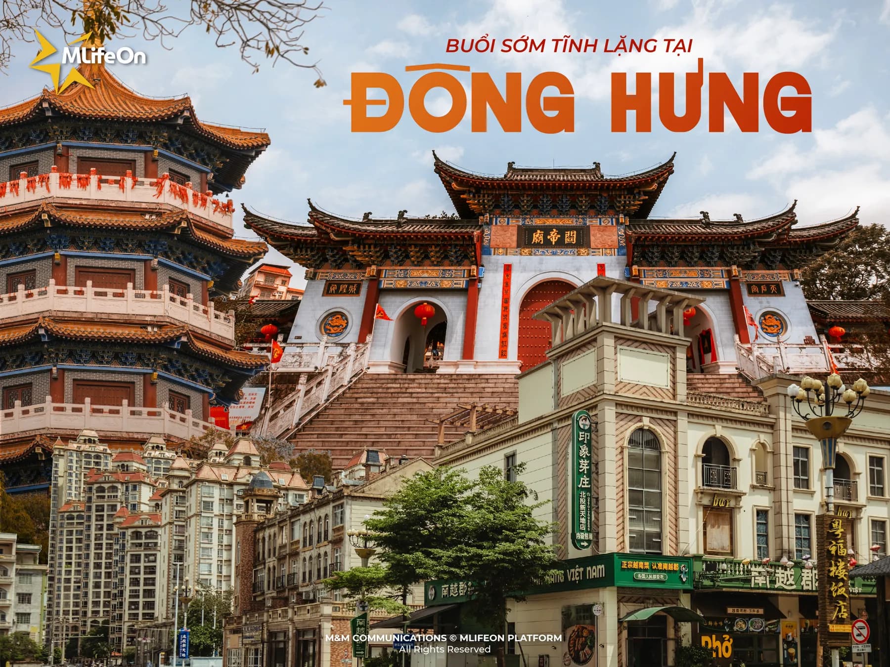 MỘT SỚM TĨNH LẶNG Ở ĐÔNG HƯNG - THÀNH PHỐ BIÊN GIỚI VIỆT - TRUNG