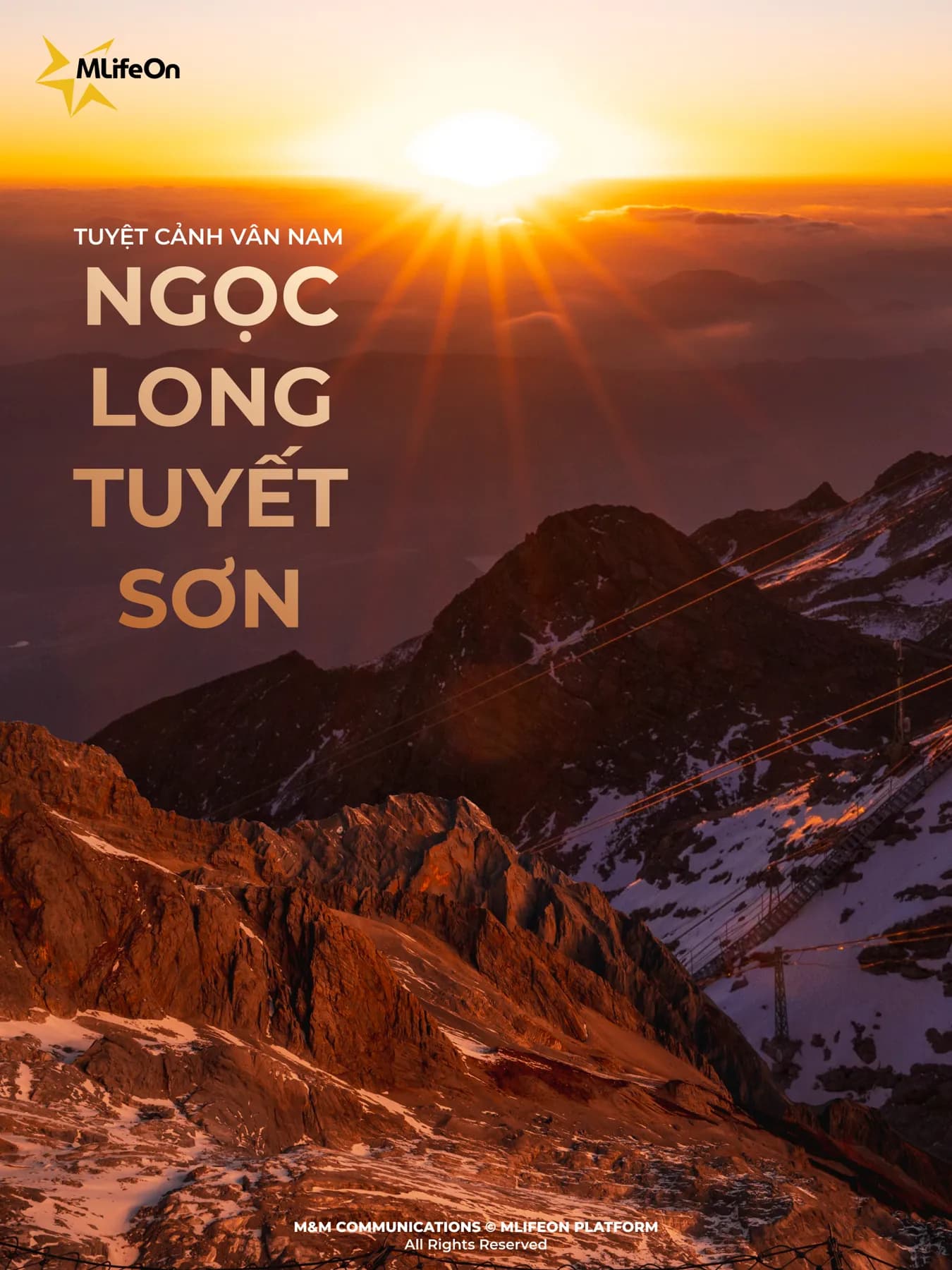 VẺ ĐẸP CỦA NÚI TUYẾT NGỌC LONG KHI ĐÔNG VỀ