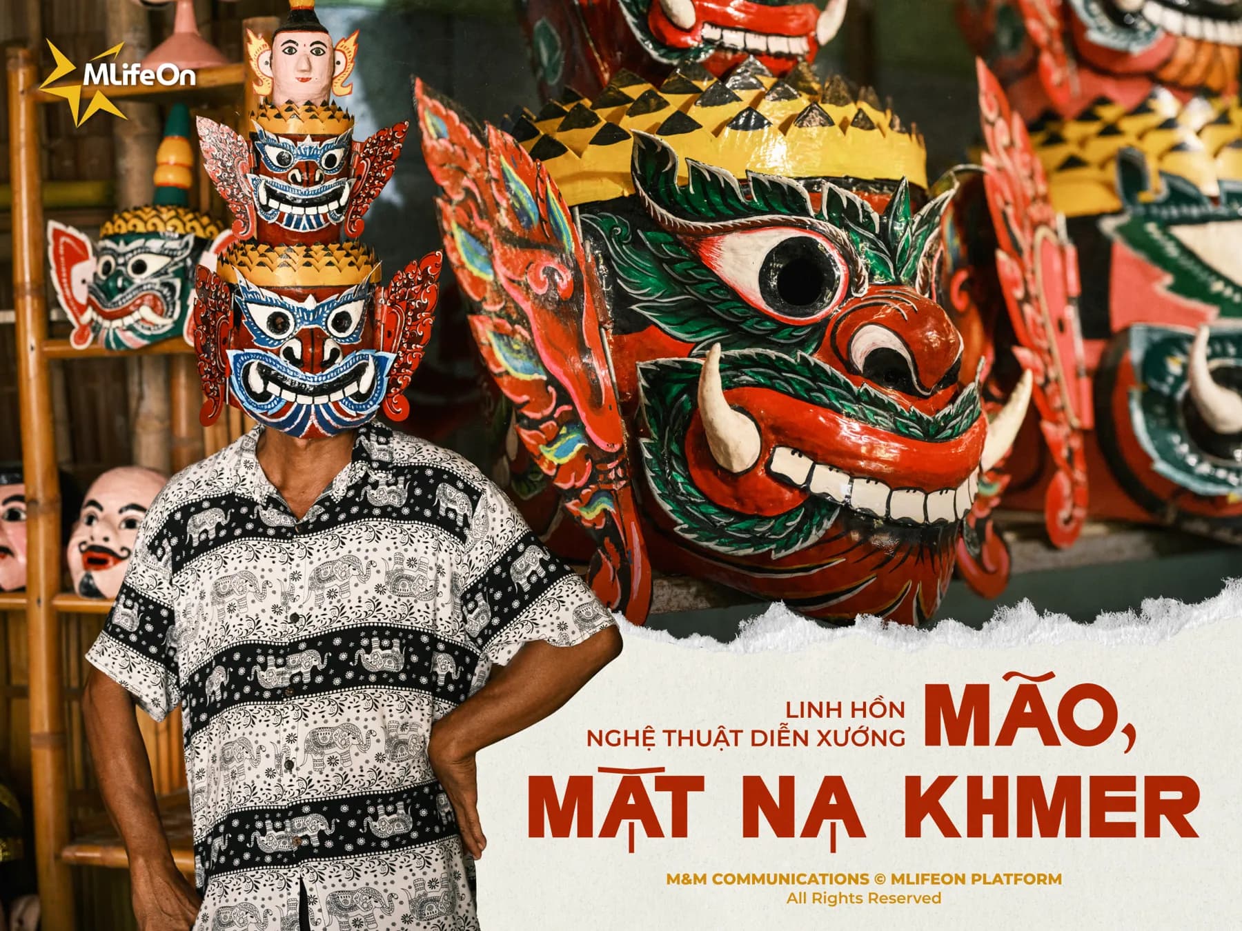 KHMER CEREMONIAL HATS AND MASKS - THE SOUL OF SOUTHERN VIETNAMESE THEATRE