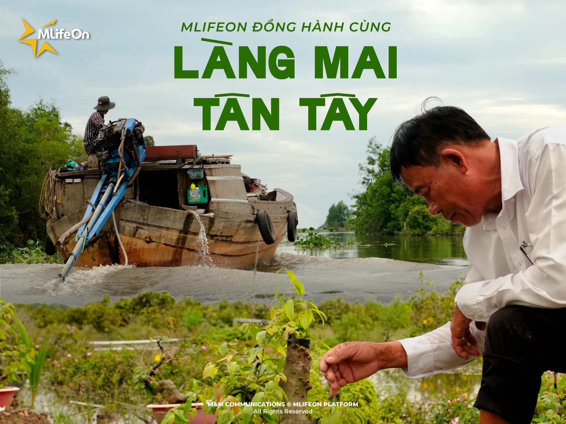 MLIFEON ĐỒNG HÀNH CÙNG LÀNG MAI TÂN TÂY