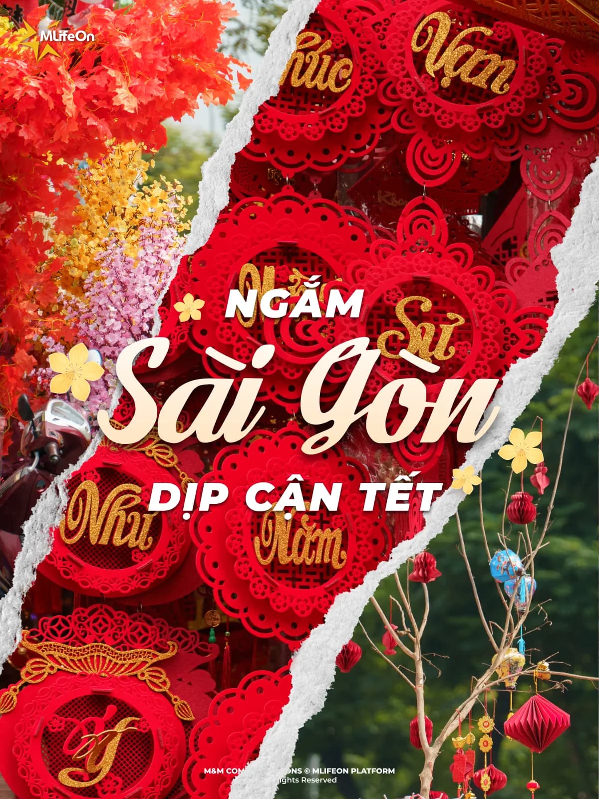 NGẮM SÀI GÒN CẬN TẾT - MỘT VẺ ĐẸP RẤT KHÁC