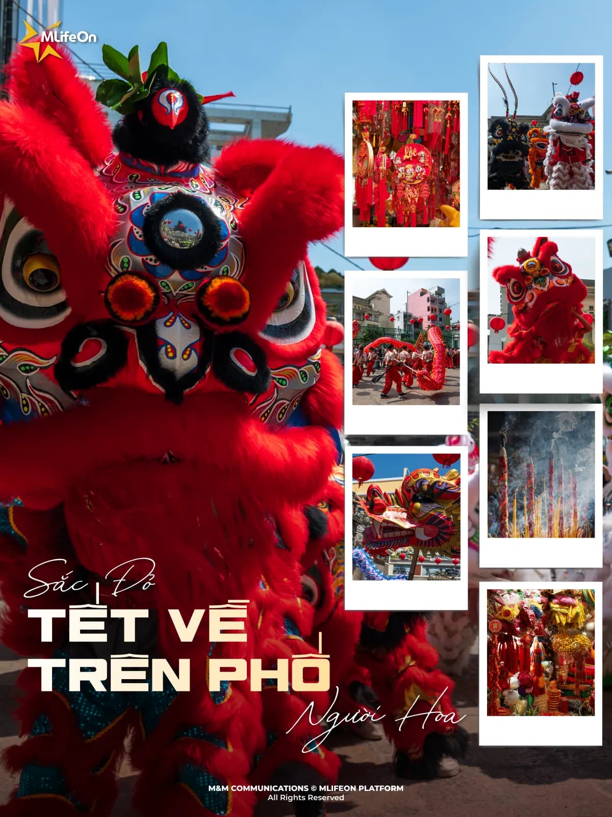 RỘN RÀNG SẮC ĐỎ TẾT VỀ TRÊN PHỐ NGƯỜI HOA Ở SÀI GÒN