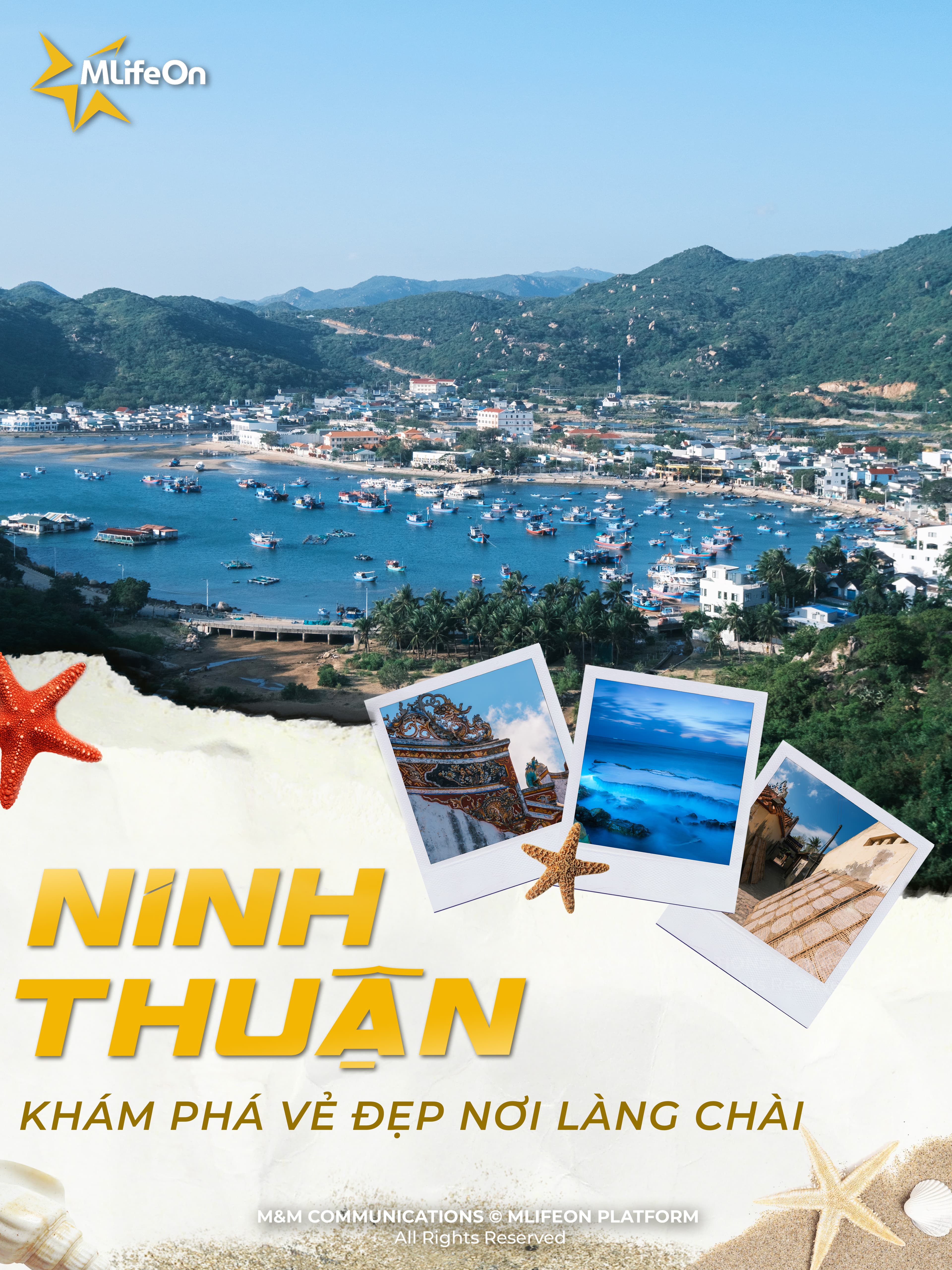 DU LỊCH NINH THUẬN - KHÁM PHÁ VẺ ĐẸP LÀNG CHÀI VEN BIỂN