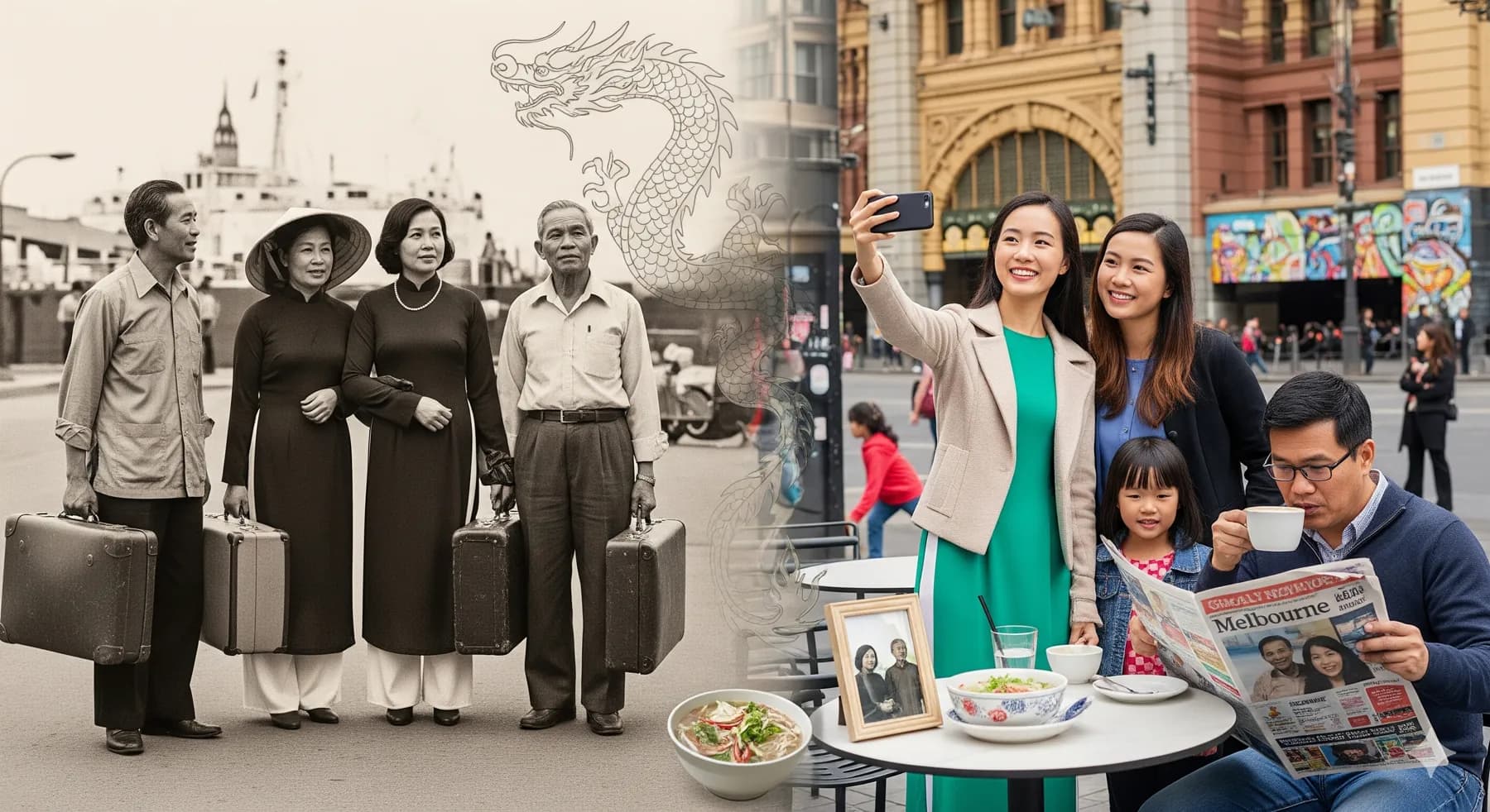 The History of Melbourne's Vietnamese Community: From Refugees to Residents