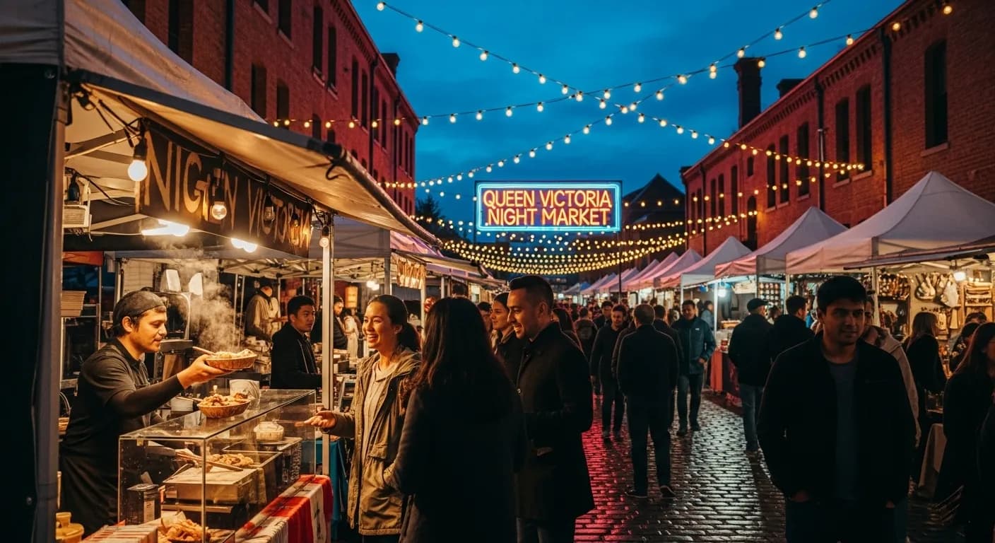 Experience the Magic: A Guide to the Queen Victoria Night Market