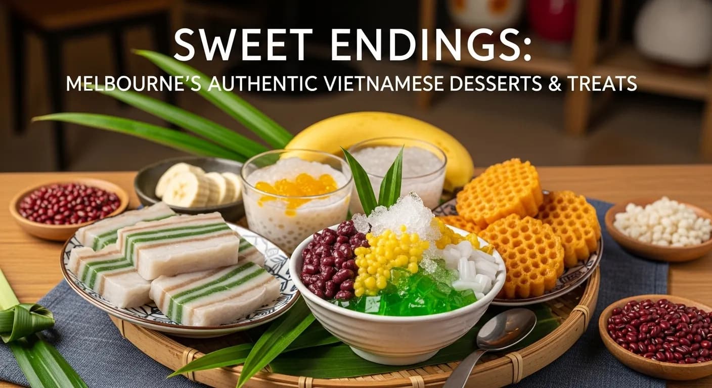 Sweet Endings: Melbourne's Authentic Vietnamese Desserts & Treats