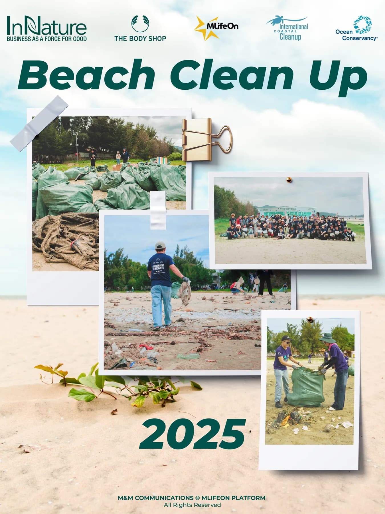 MLIFEON SPREADS GREEN MESSAGE IN THE JOURNEY “BEACH CLEAN UP 2025”