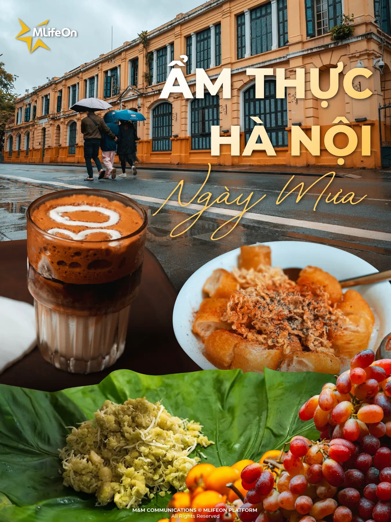 KHÁM PHÁ ẨM THỰC HÀ NỘI NGÀY MƯA