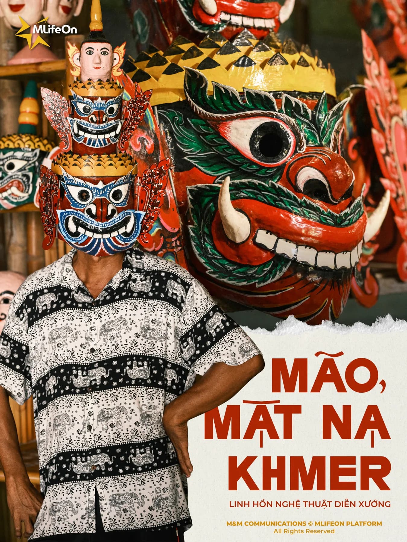 KHMER CEREMONIAL HATS AND MASKS - THE SOUL OF SOUTHERN VIETNAMESE THEATRE