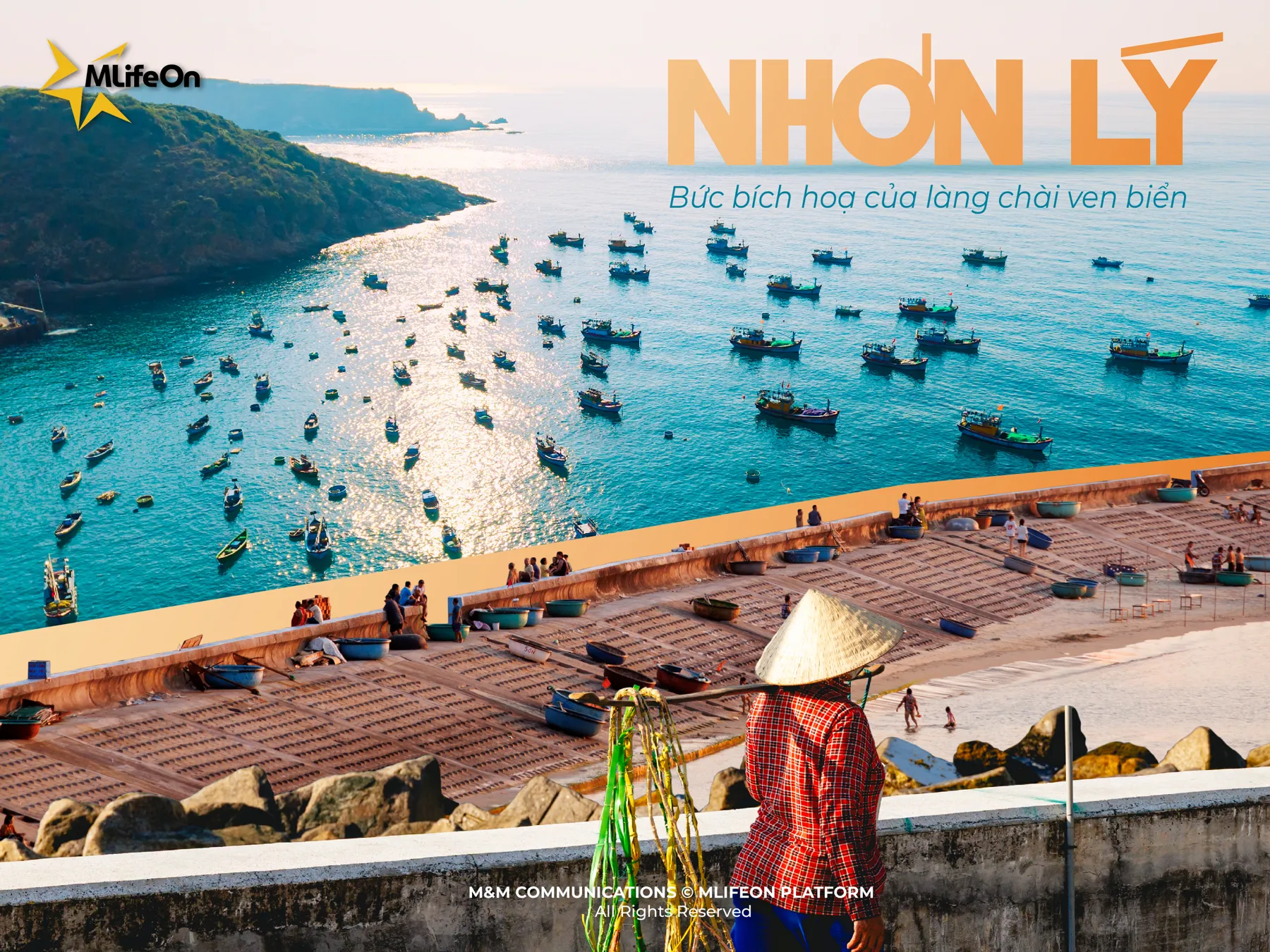 DÉCOUVREZ NHON LY - L'IMAGE D'UN MAGNIFIQUE VILLAGE DE PÊCHEURS