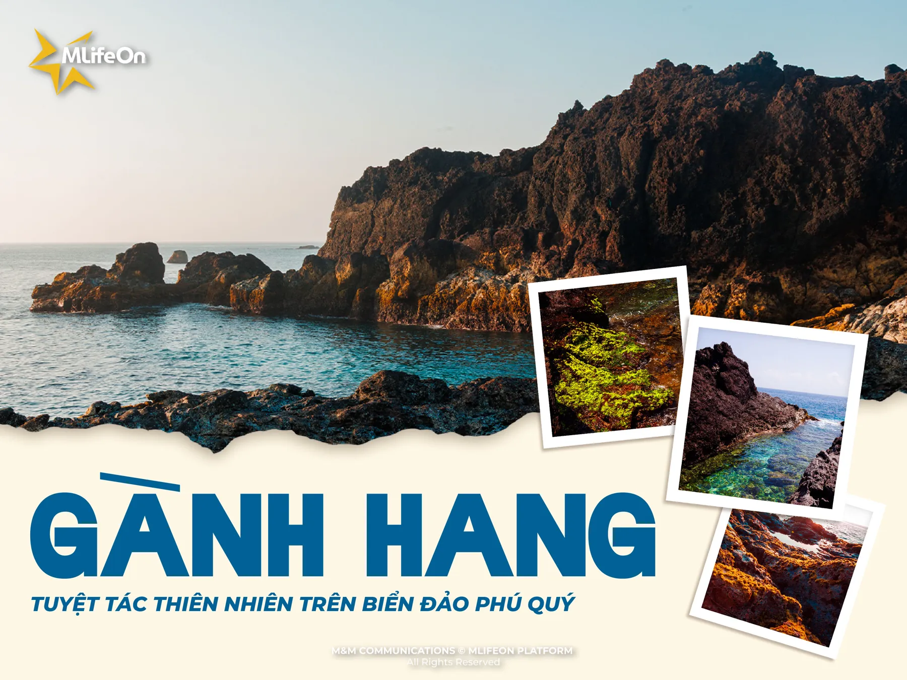 ガインハン（GANH HANG）- lPhu Quy島の海に浮かぶ自然の傑作