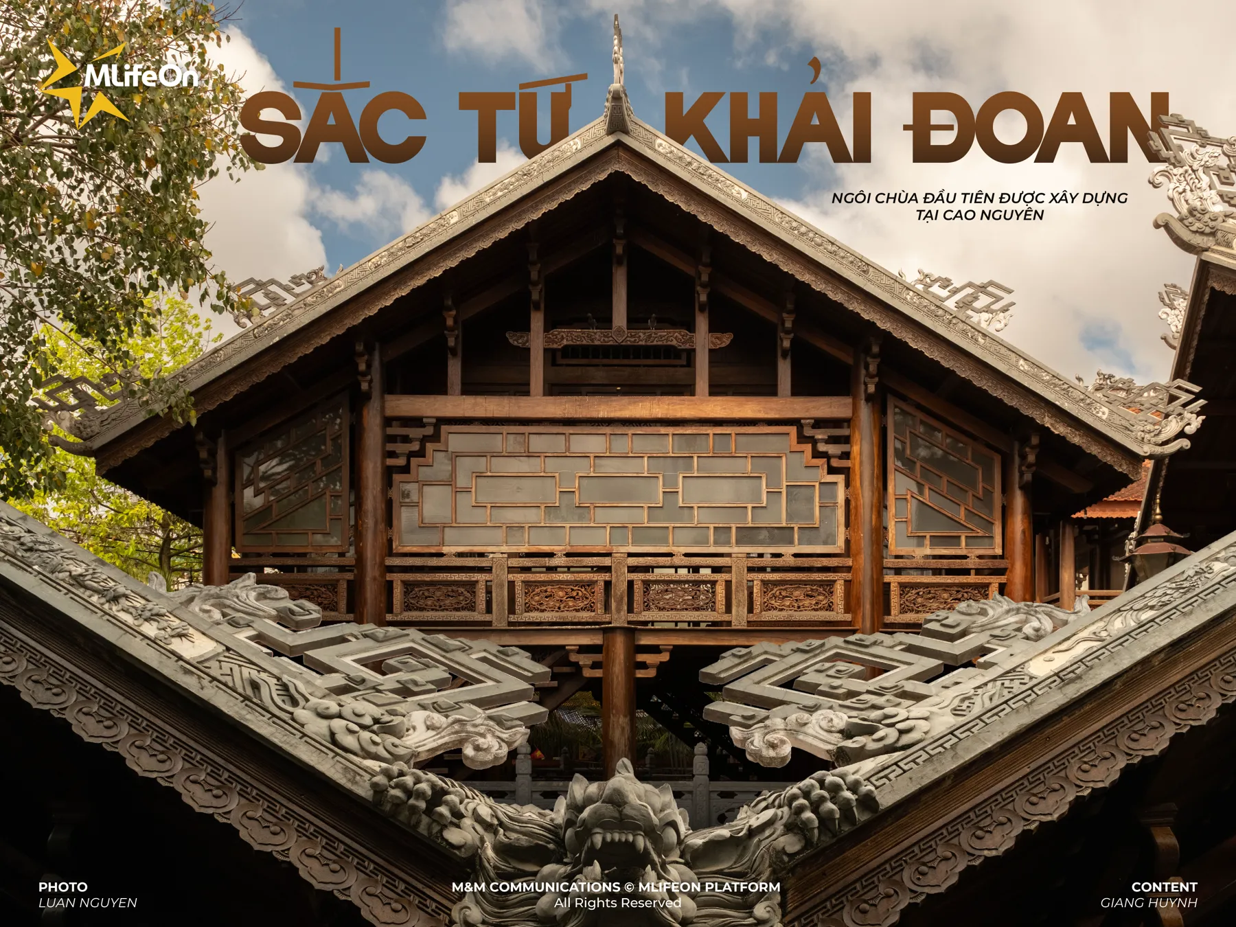 SAC TU KHAI DOAN - LA PREMIÈRE PAGODE CONSTRUITE DANS LES HAUTS PLATEAUX