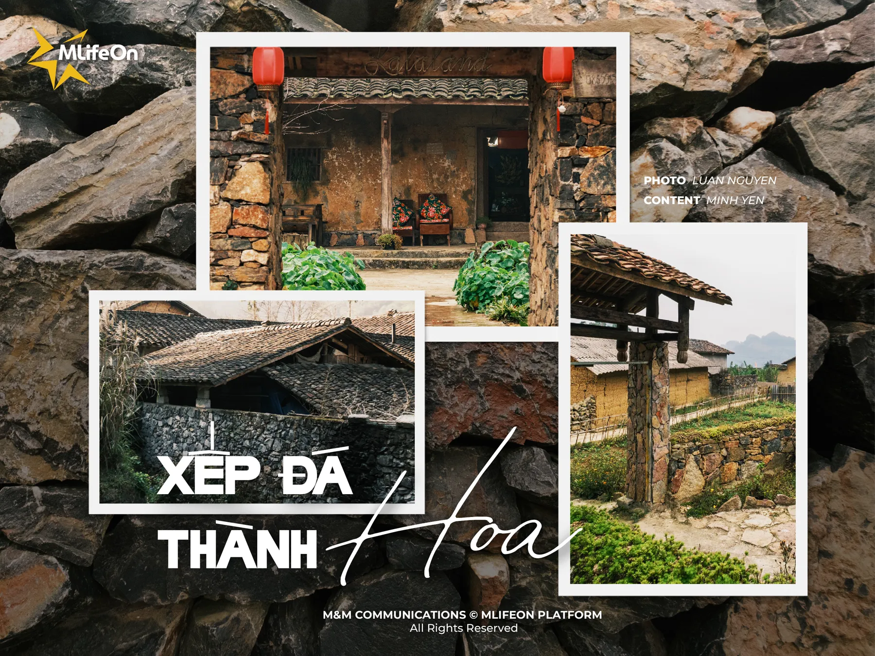 将石头堆叠成“花”——西北地区苗族坚韧不拔的精神