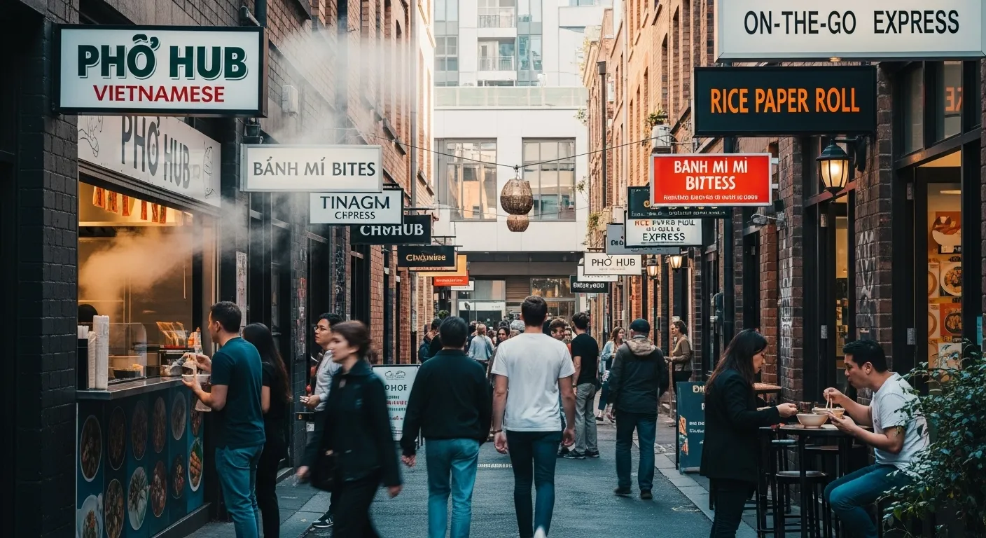 Takeaway Việt ở Melbourne CBD: nhanh, gọn, vẫn đúng vị