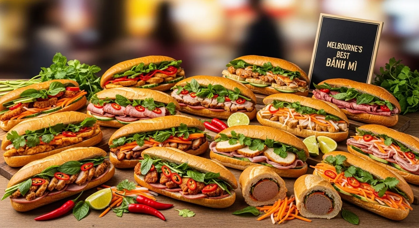 寻找墨尔本最棒的 Banh Mi：探索 10 家以上传奇店铺之旅