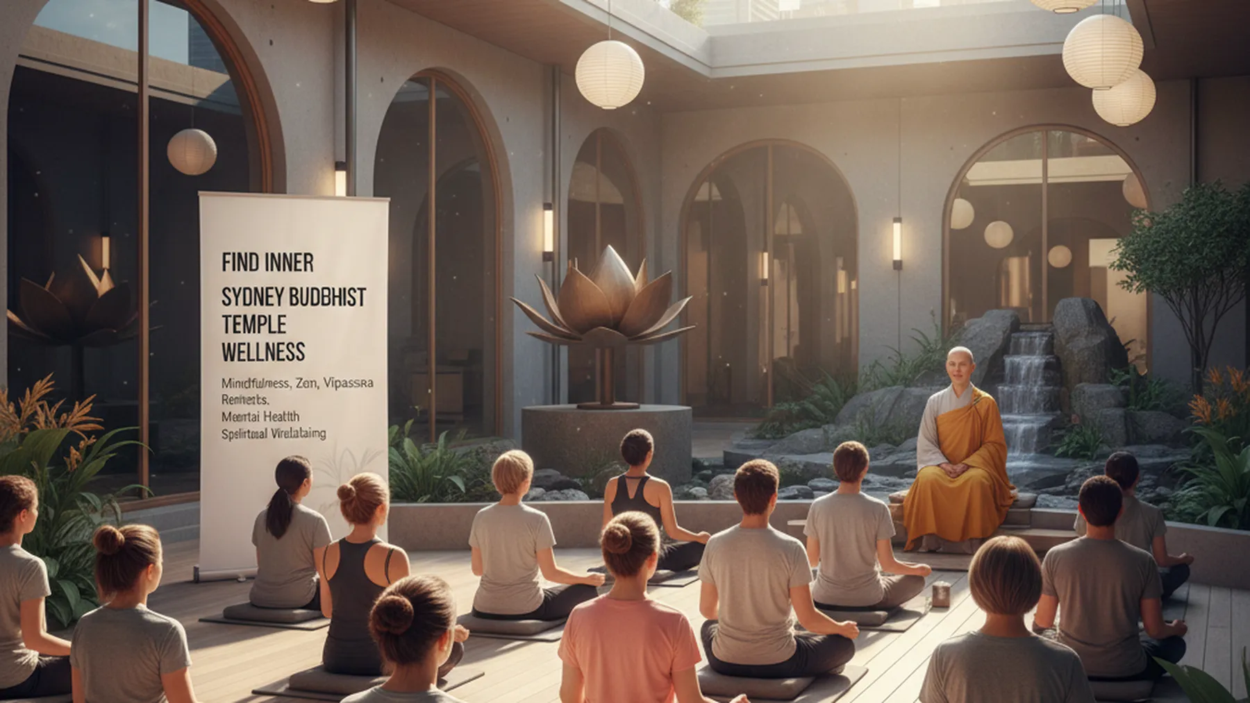 Méditation et Bien-être dans les Temples Bouddhistes de Sydney : Trouver la Paix Intérieure en Ville