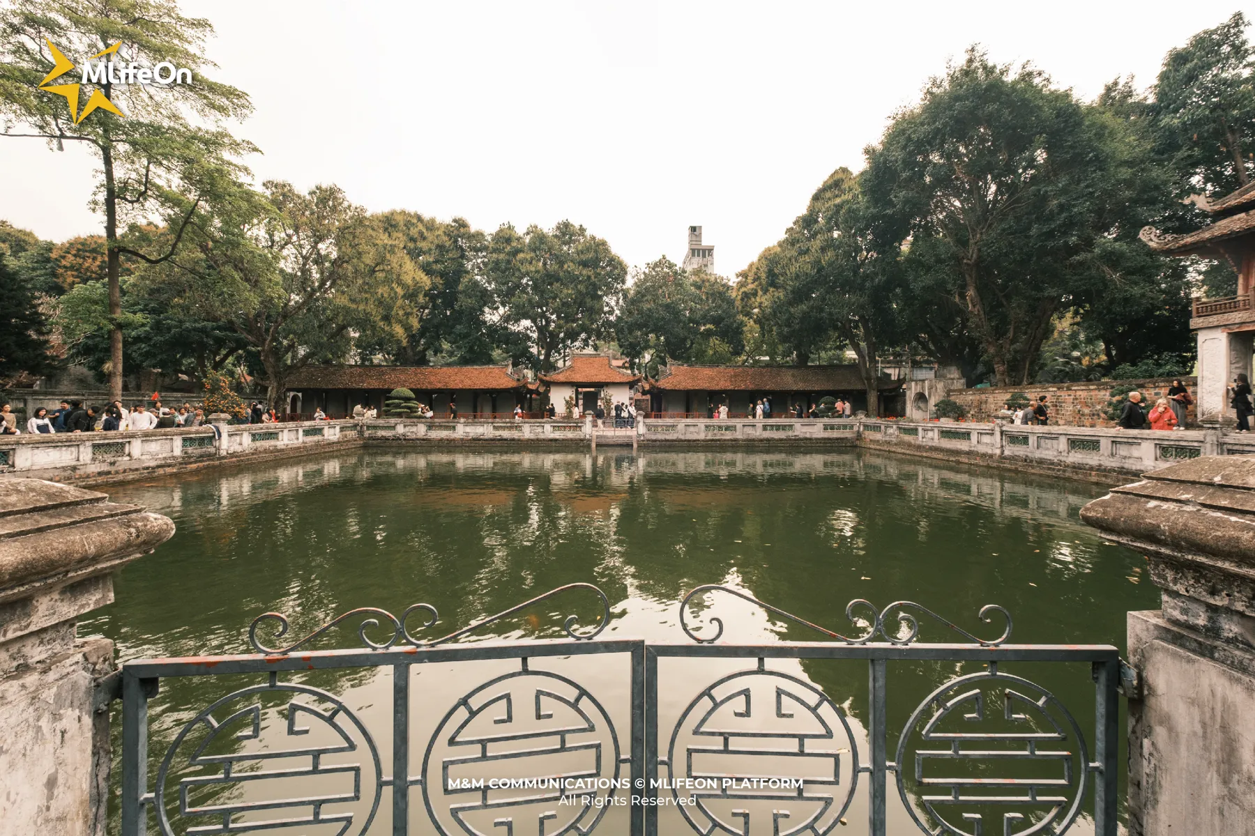 The quiet Ho Van in the early morning sets the tone for a journey back to the roots of Vietnamese scholarship.
