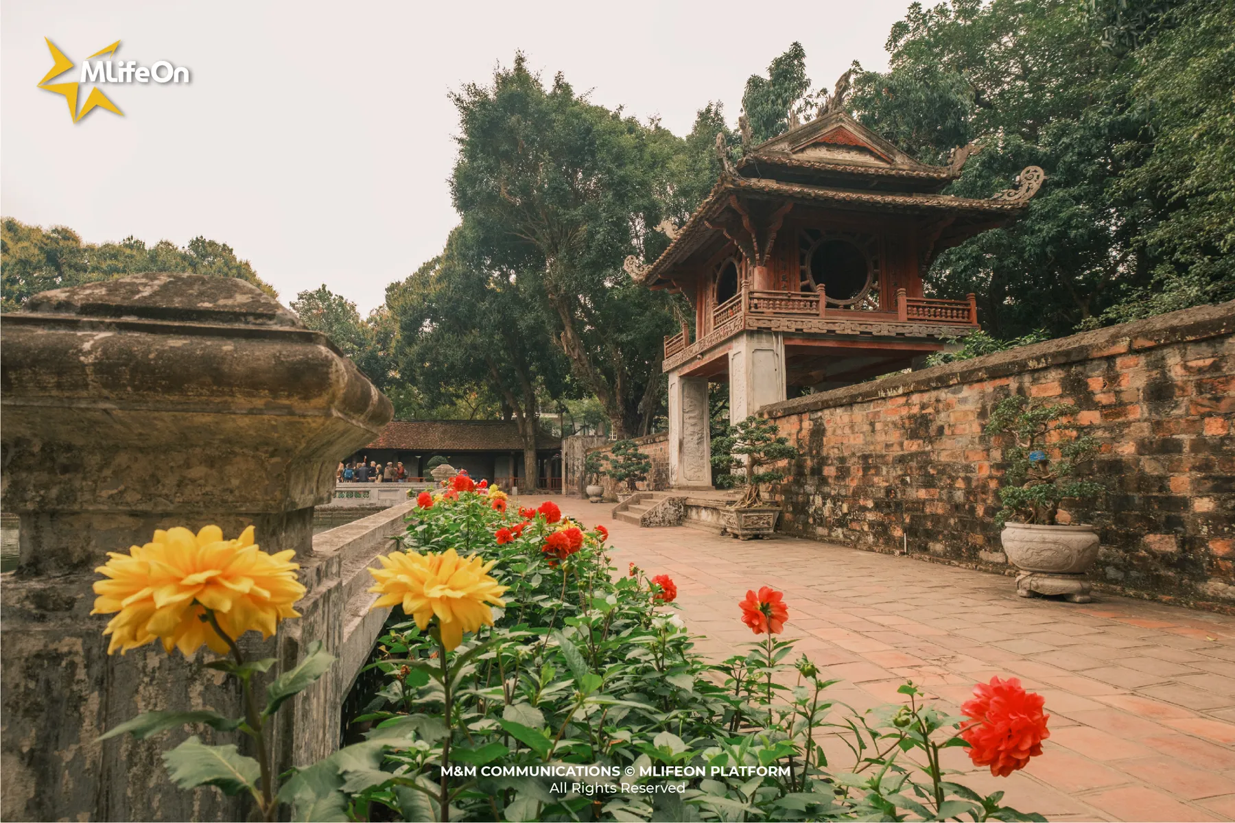 Khuê Văn Các, biểu tượng của những giá trị học thuật, nơi ánh sáng tri thức được tôn vinh suốt nhiều thế kỷ.