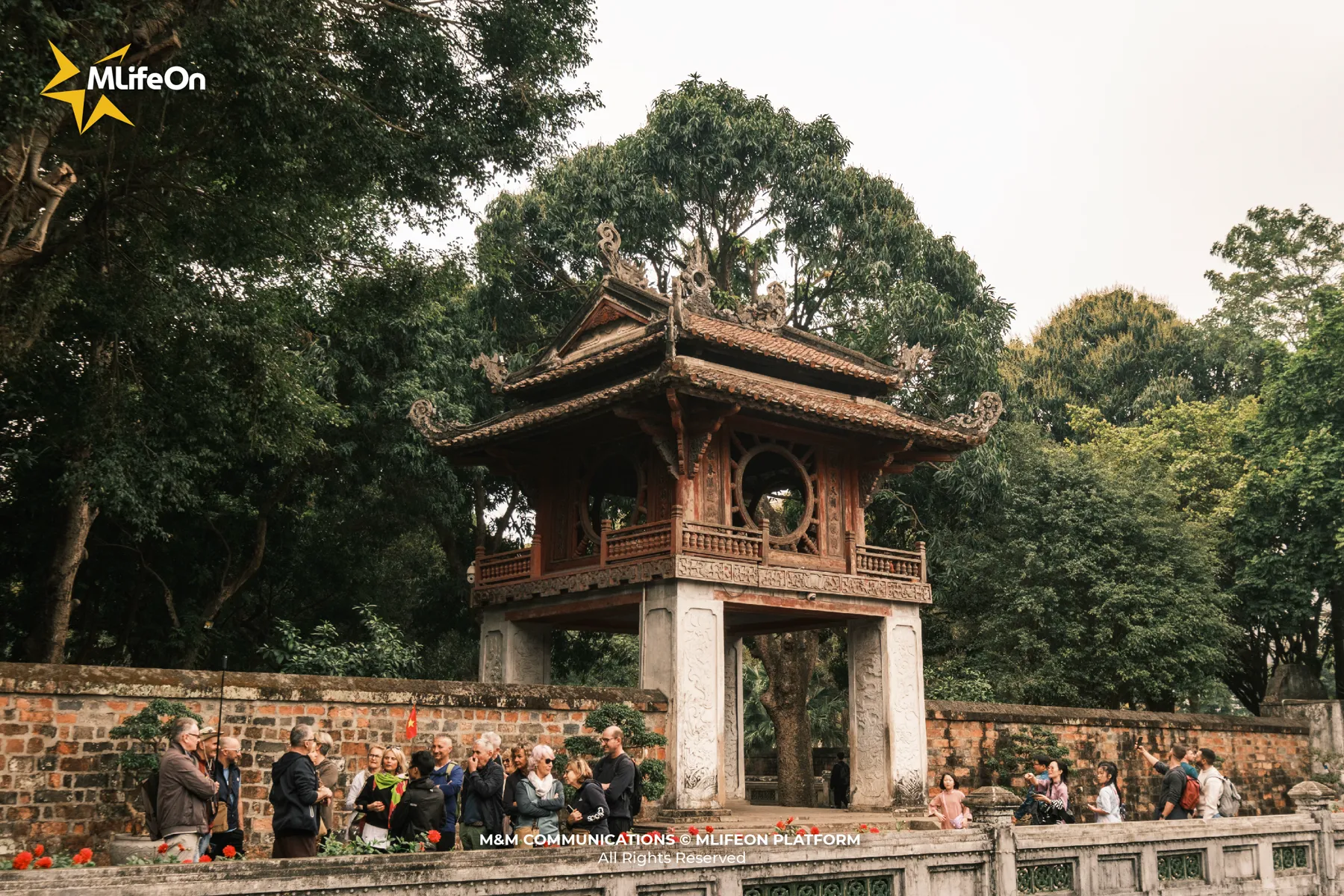 Từ lâu, Khuê Văn Các đã trở thành dấu ấn nhận diện của Thăng Long, Hà Nội.