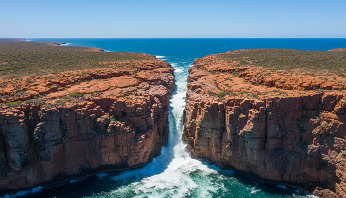 Monuments célèbres d'Australie-Occidentale : The Horizontal Falls