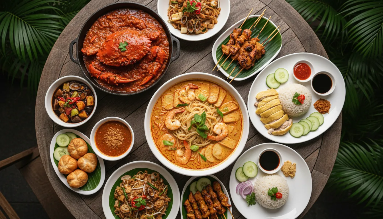 新加坡美食指南：通过标志性风味与2024年的动态趋势探索食物的未来
