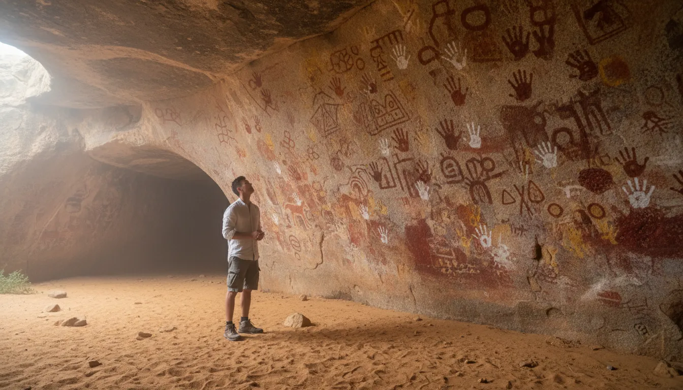 Image: A vivid photograph inside Mulka