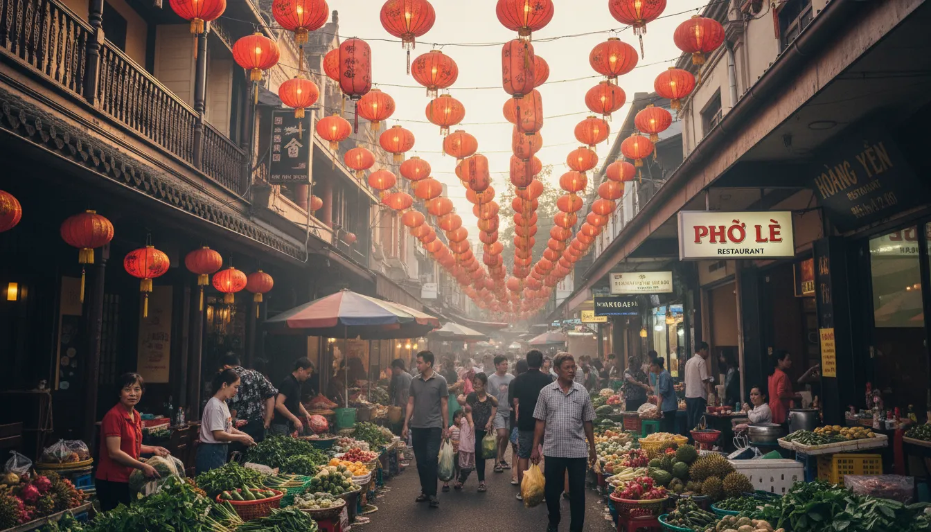 Image: A vibrant street scene in Adelaide