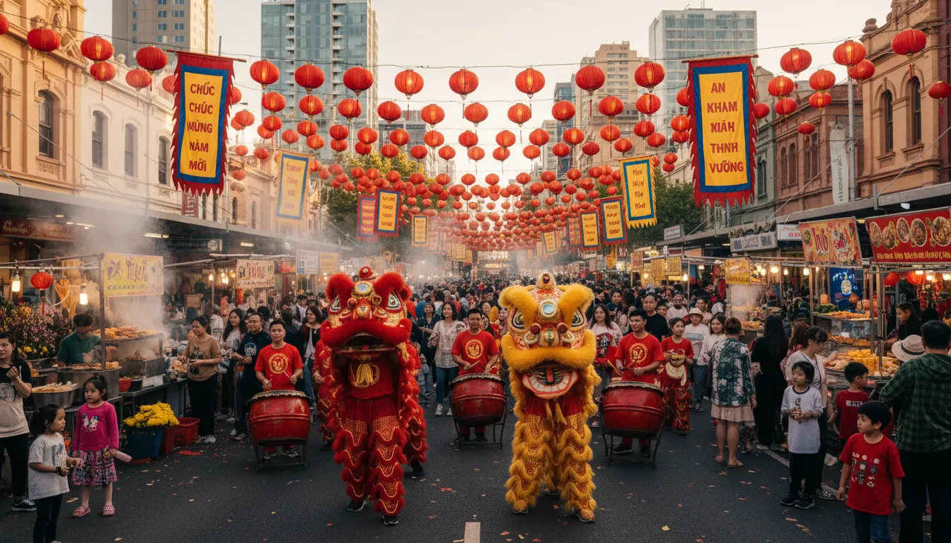 阿德莱德的活力之心：揭秘越南节日与风味