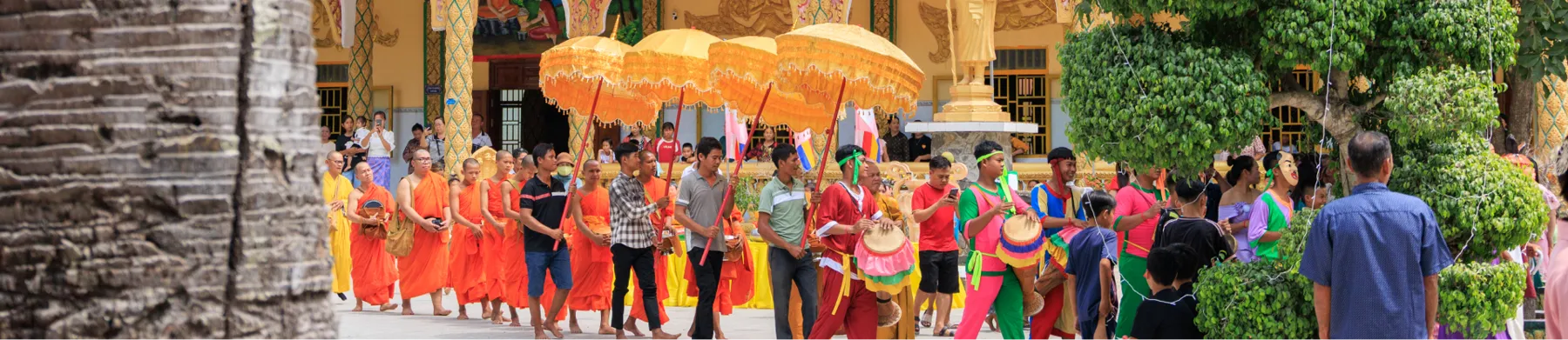 VISIT TAY NINH - CELEBRATE THE CHOL CHNAM THMAY FESTIVAL