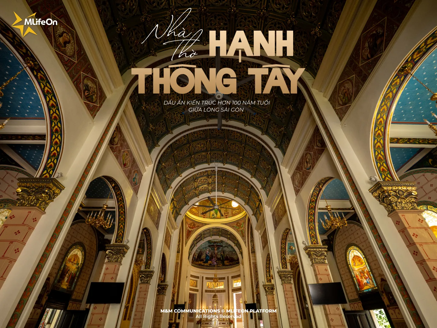 HANH THONG TAY CHURCH – AN ARCHITECTURAL LANDMARK OVER 100 YEARS OLD IN THE HEART OF SAIGON