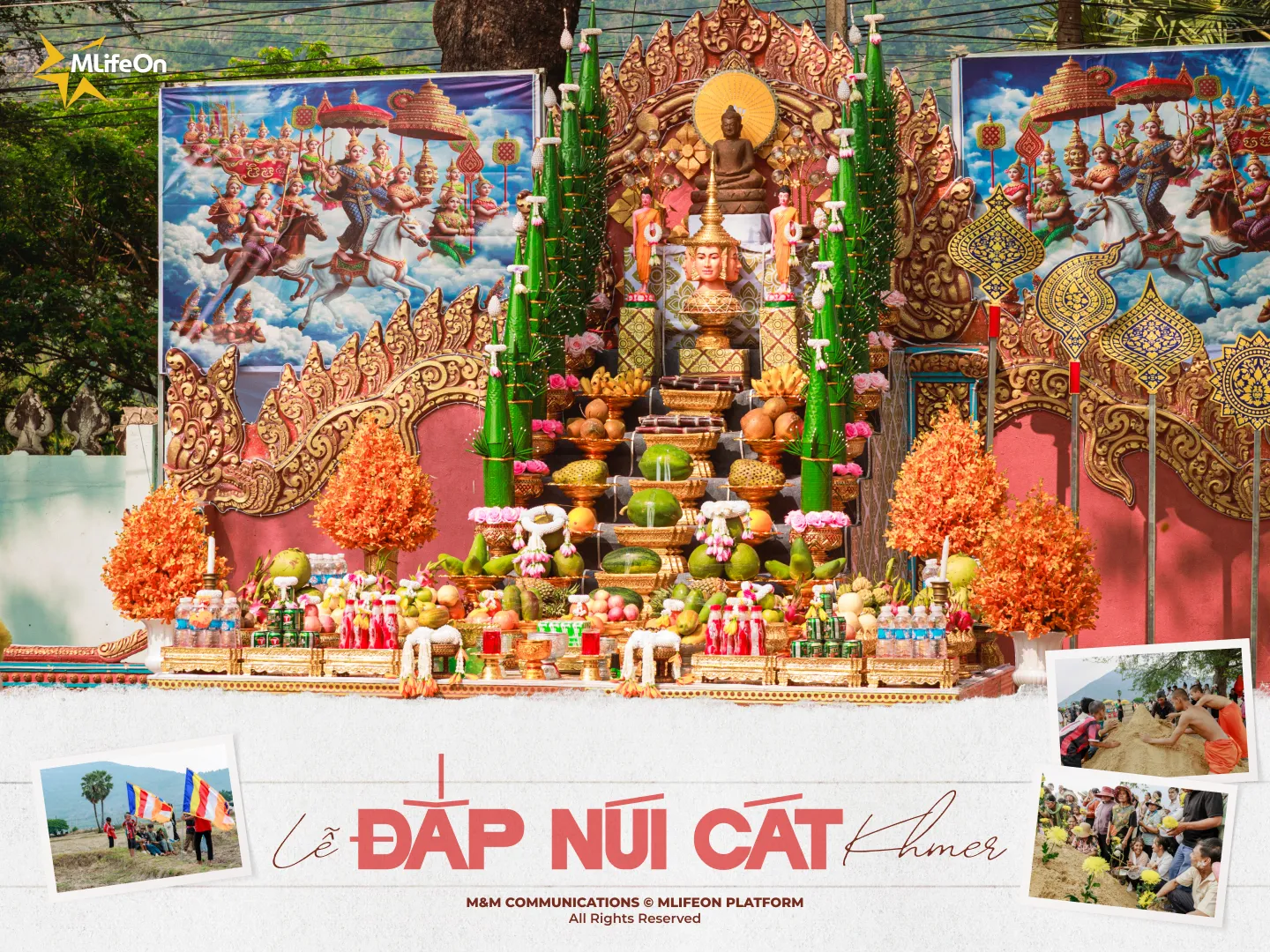 THE KHMER SAND MOUNTAIN RITUAL – WHEN EVERY GRAIN OF SAND CARRIES A BLESSING