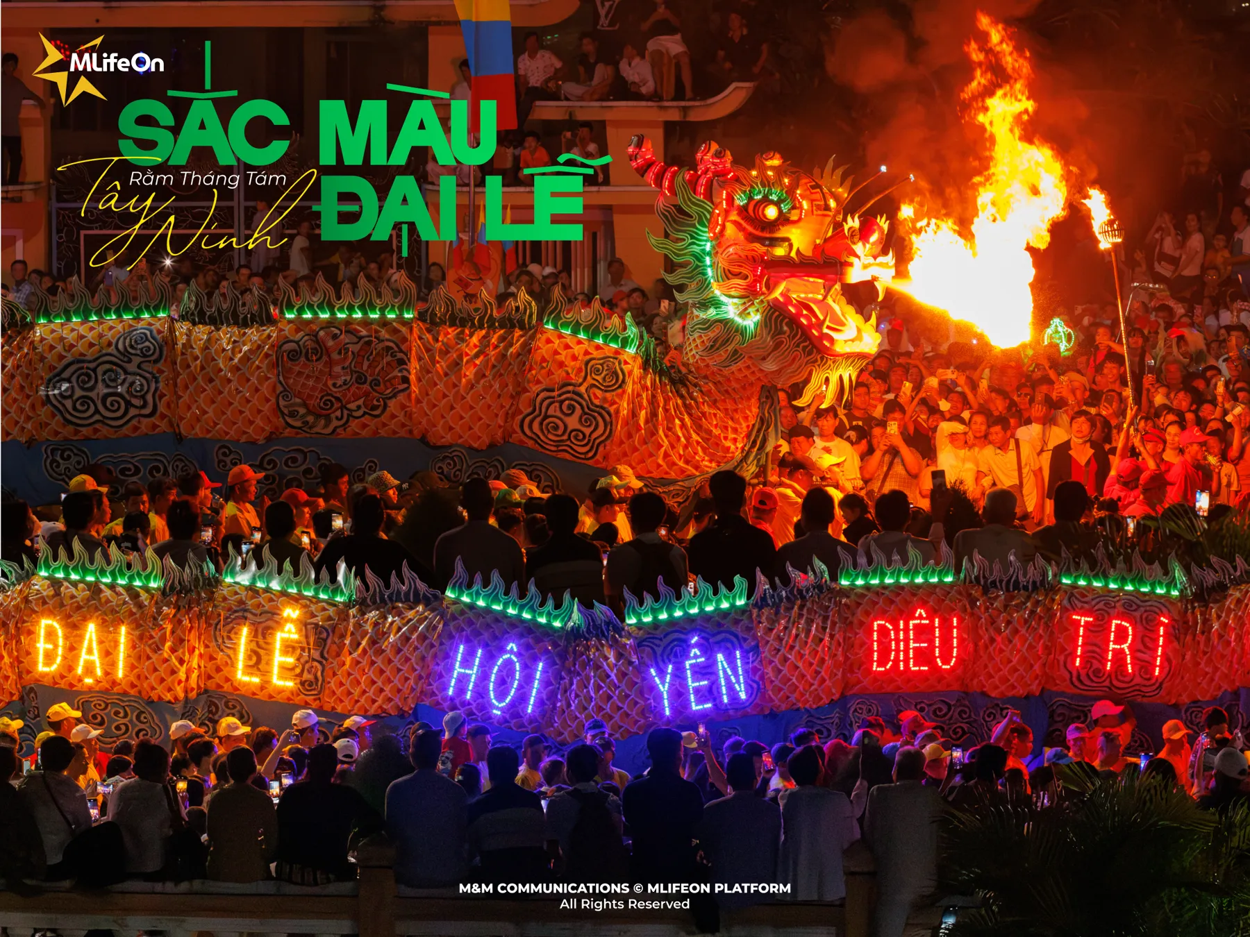 HOI YEN DIEU TRI CUNG - THE COLORS OF TAY NINH’S GRAND FESTIVAL ON THE FULL MOON OF THE EIGHTH LUNAR MONTH
